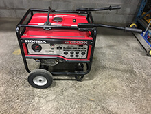 6500 watt generators for rent